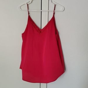 NWOT, never worn, magenta Express adjustable top